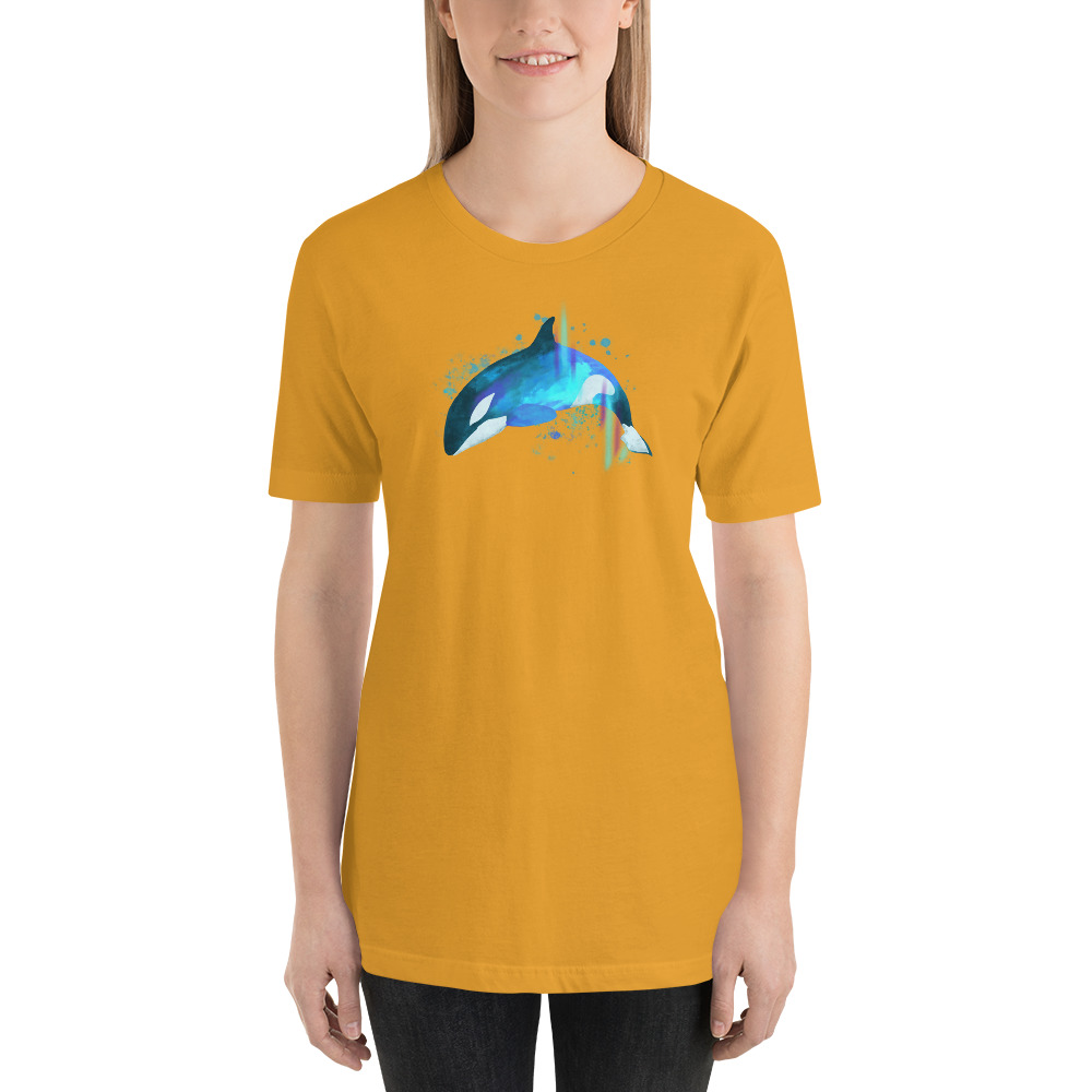 Tee-shirt Orque du Grand Bleu - orange