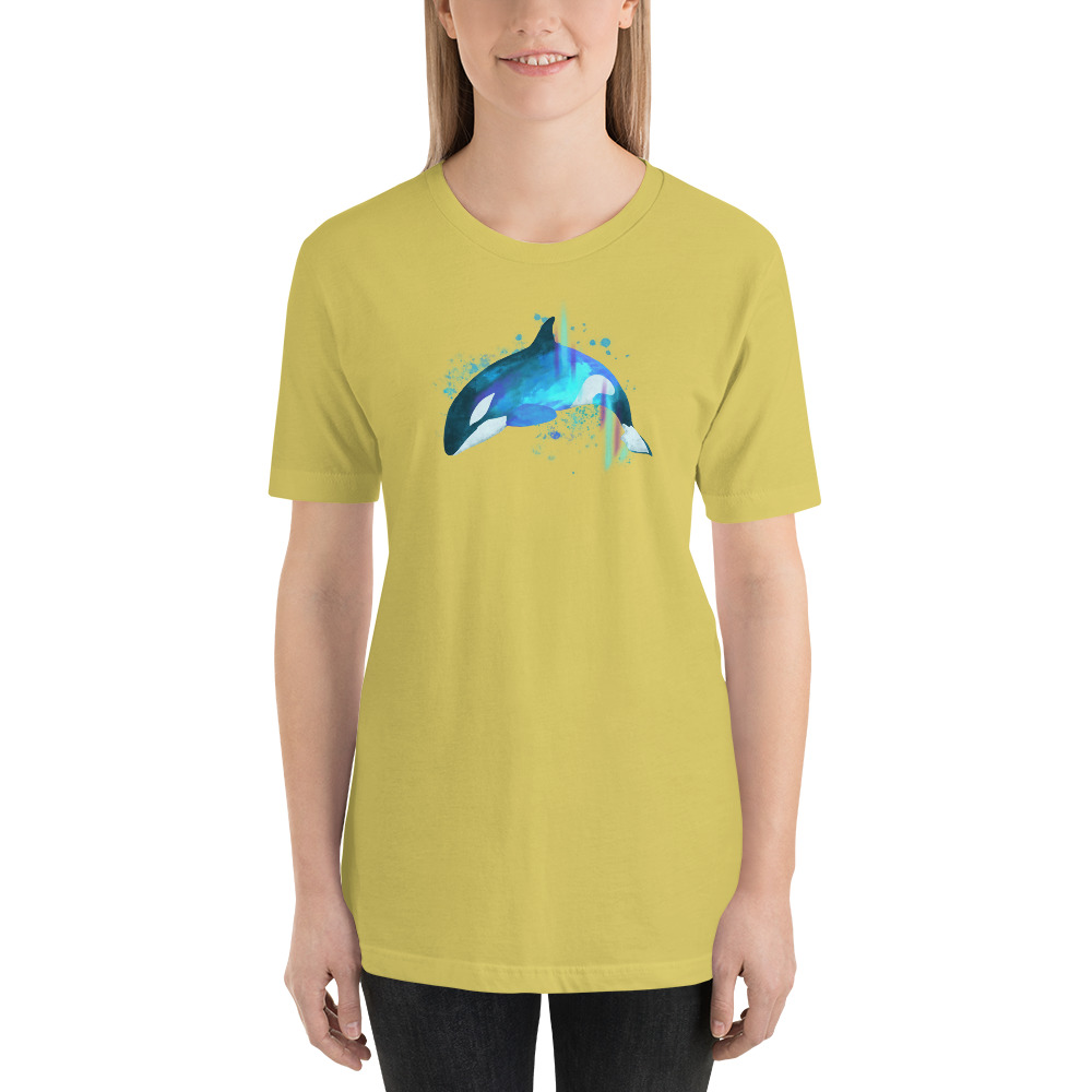 Tee-shirt Orque du Grand Bleu - moutarde